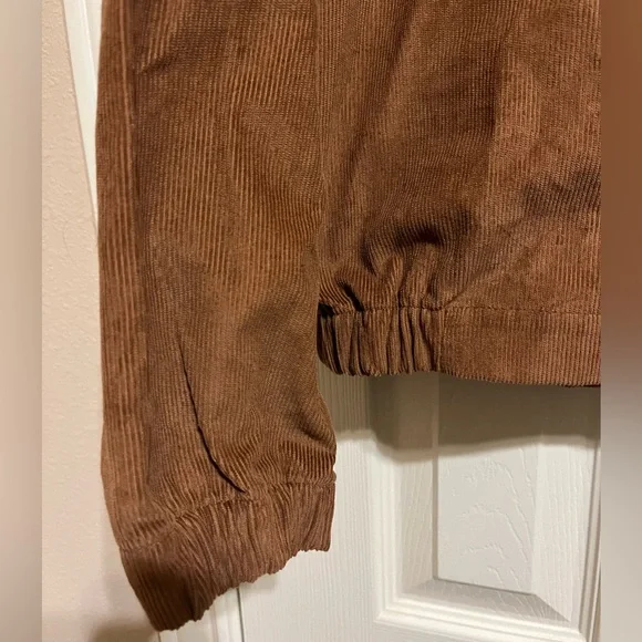 Nike Men's Sportswear Club Corduroy Tan Jacket - Picture 5 of 6